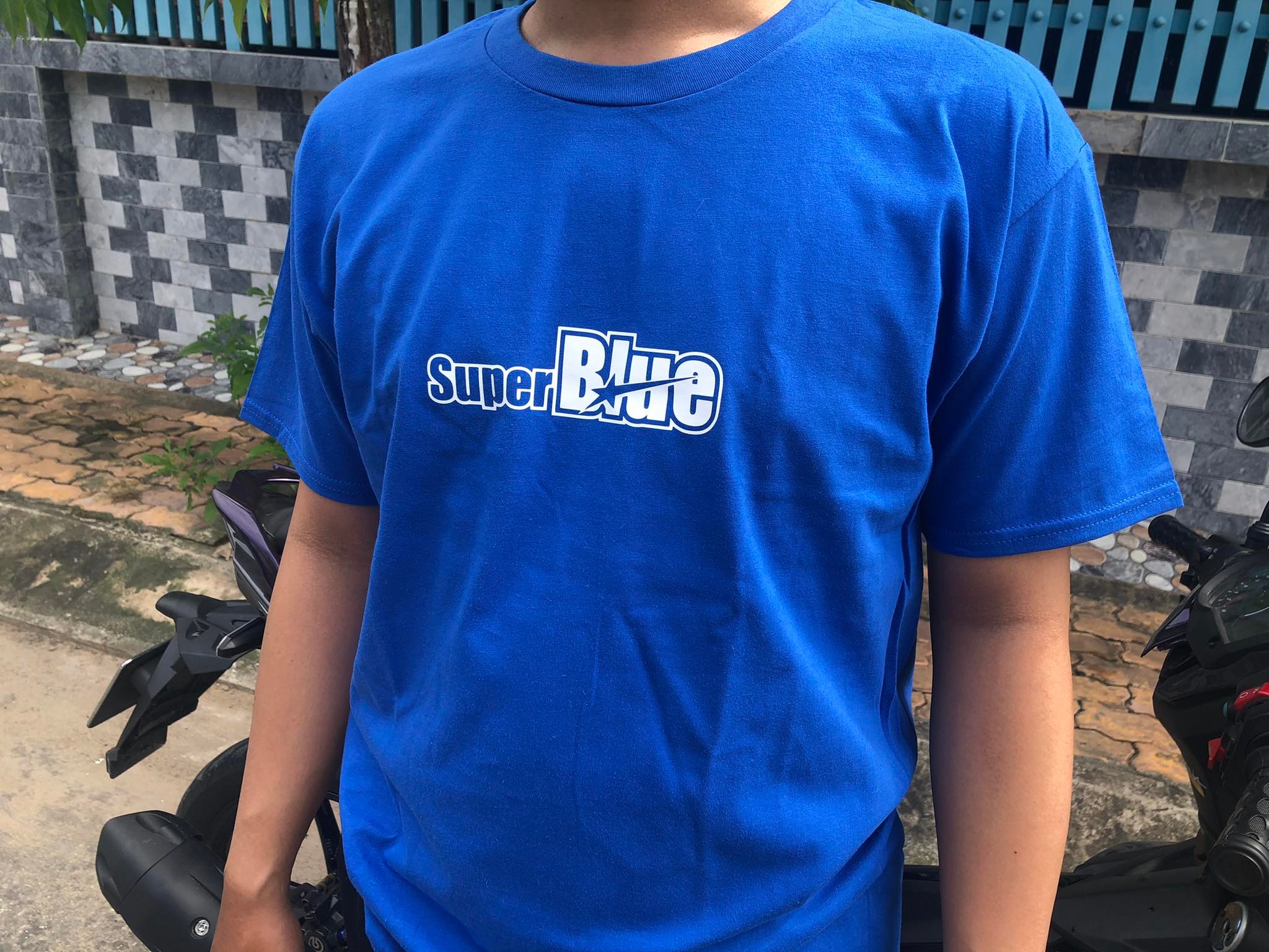 [SALE 95k] Áo Thun Unisex SUPERBLUE form chuẩn chất vải Cotton [LOẠI ĐẸP]