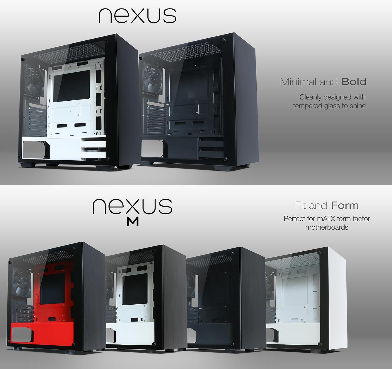 Case Tecware Nexus M-BlackWhite