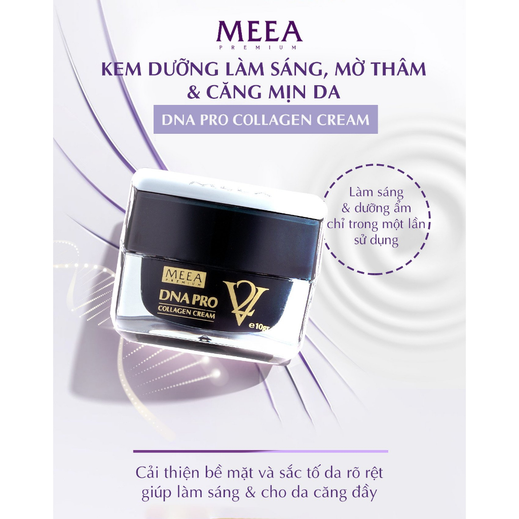 Kem Face Collagen Cá Hồi V2 Meea Và Tinh Chất Mini