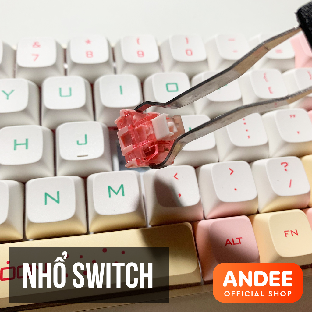 Keypuller Switchpuller 2 in 1 dụng cụ nhổ keycap và nhổ switch cho bàn phím cơ