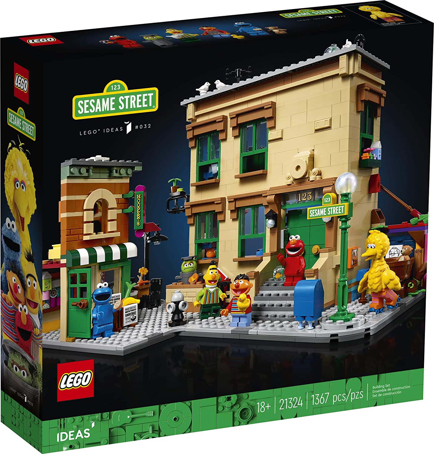 [BRICK4U] LEGO IDEAS - 21324 - 123 SESAME STREET