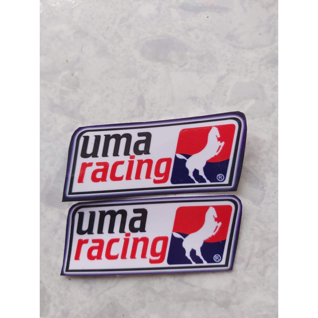 Combo 2 Tem Sticker Uma Racing Dán Xe Giá Rẻ