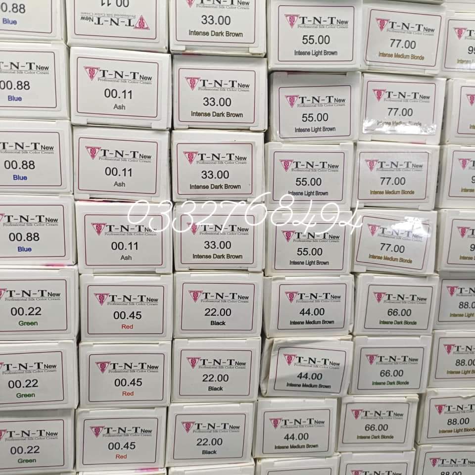 THUỐC NHUỘM TÓC GIÁ SỈ TNT 100ml (Không kèm oxy)
