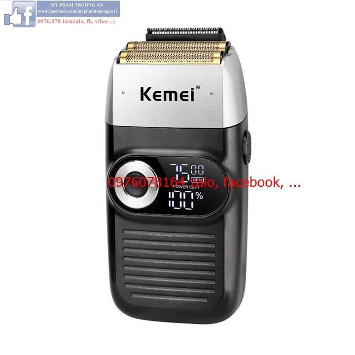 Kemei KM-2026 Rechargeable Cordless Razor For Men