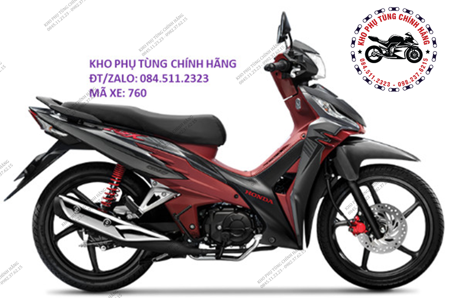 Bộ nhựa dàn áo RSX 110cc- 2020 Vành đúc(Có 5 màu: Xanh - Trắng-Xám đỏ-Xanh xám đen-Đỏ đen)