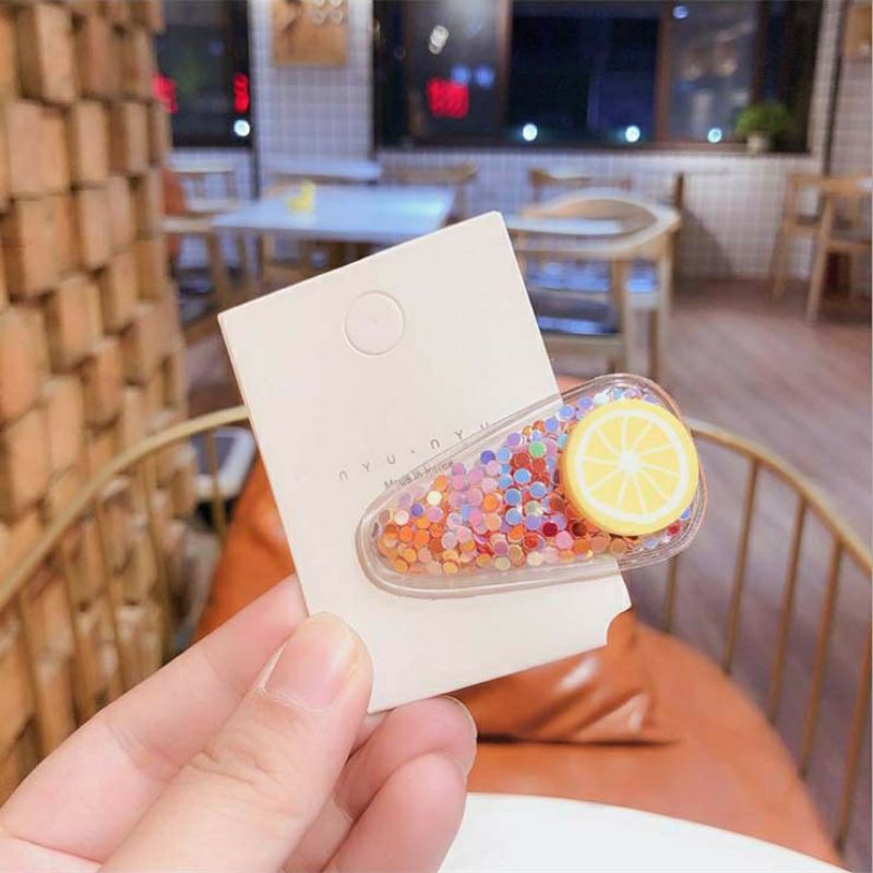 Kẹp Tóc Dễ Thương Hoa Quả Hàn Quốc