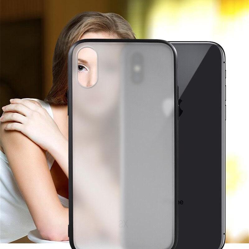 Ốp Lưng Trong Mờ Chống Bám Mồ Hôi IPhone 6, 6pl, 6s, 6spl, 7, 8, 7pl, 8pl, X,Xs