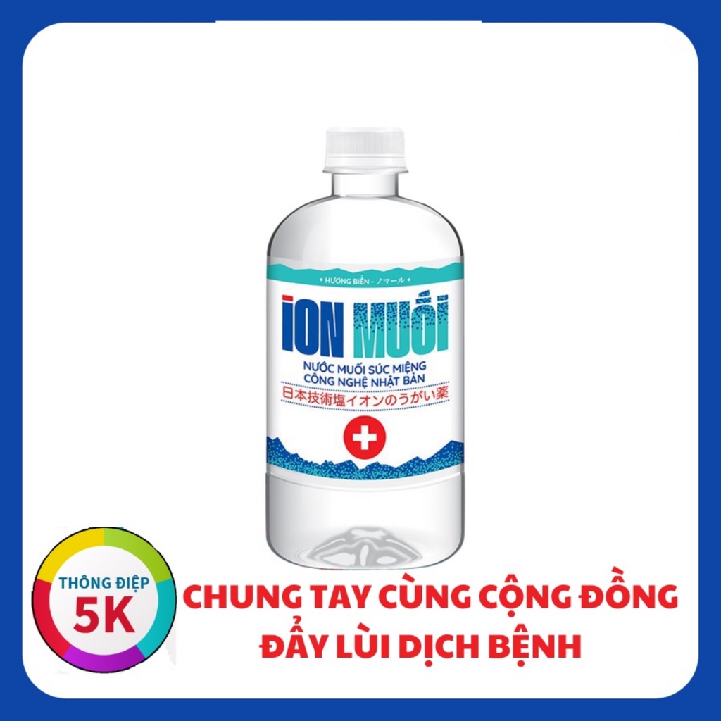Nước súc miệng Ion Muối - 680ml