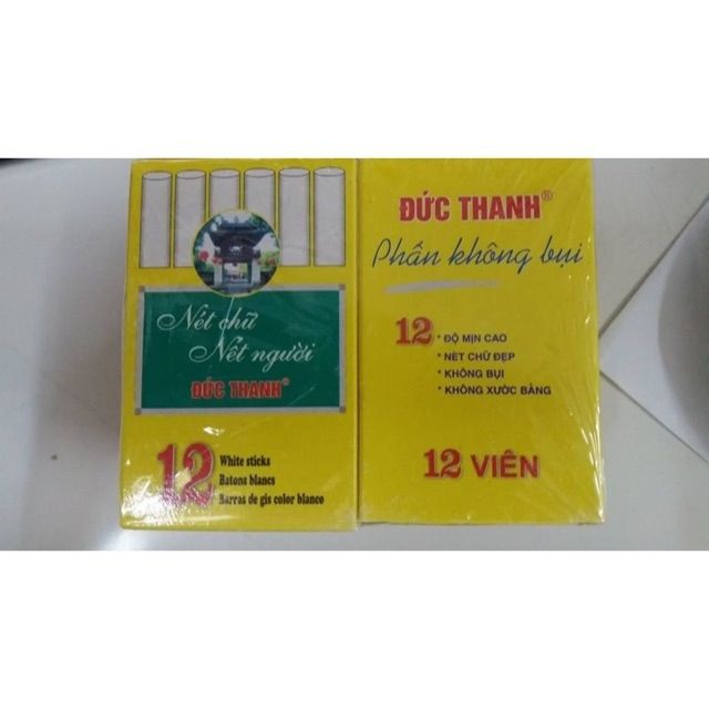 Lốc 10 Hộp Phấn Không Bụi Đức Thanh