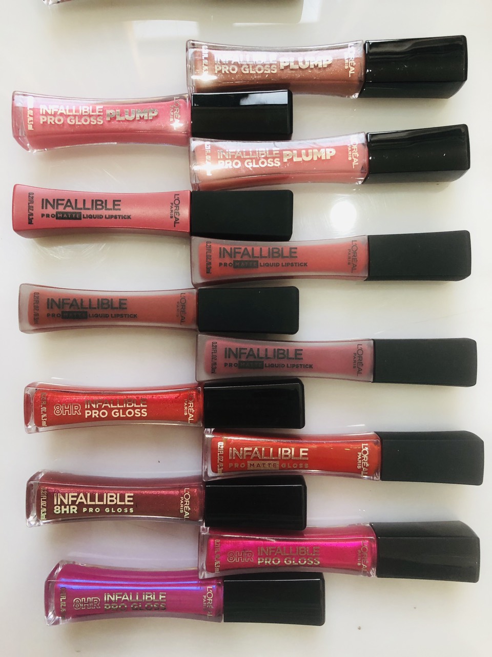 [ Hàng USA] Son Kem Lì L'Oreal Infallible Lip Pro Matte Gloss 6.3ml