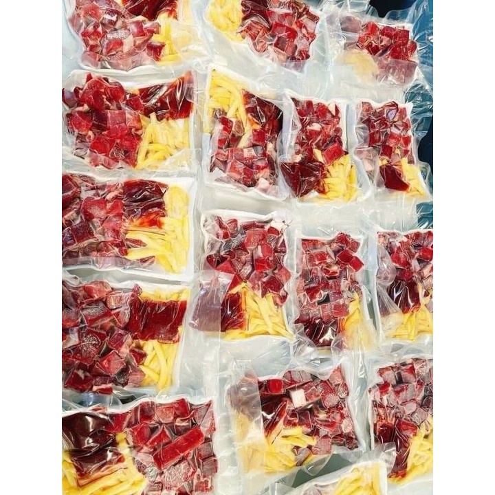 Set bò lúc lắc 400gr ( giao Hoả tốc Tphcm)