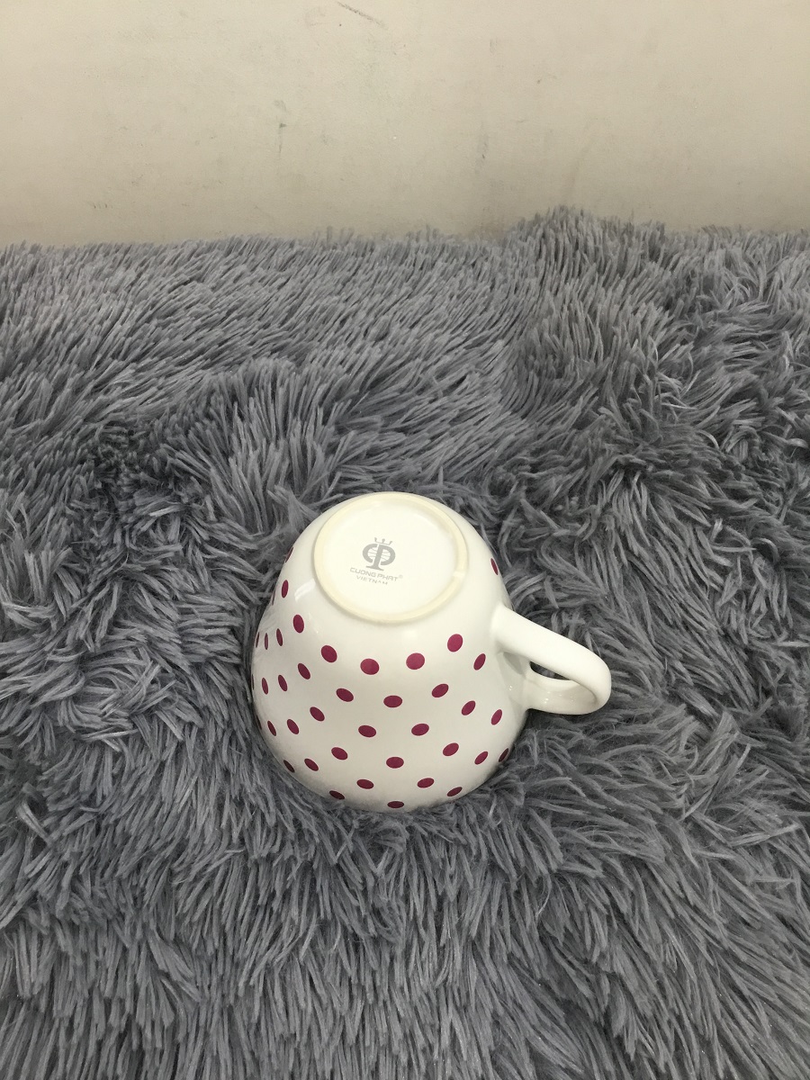 LY SỨ 450 ML - 14x10x11 CM - GỐM SỨ CƯỜNG PHÁT - HÀNG VIỆT NAM CHẤT LƯỢNG CAO