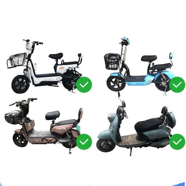 Thùng đồ, cốp đồ gắn đuôi xe đạp điện, xe máy điện