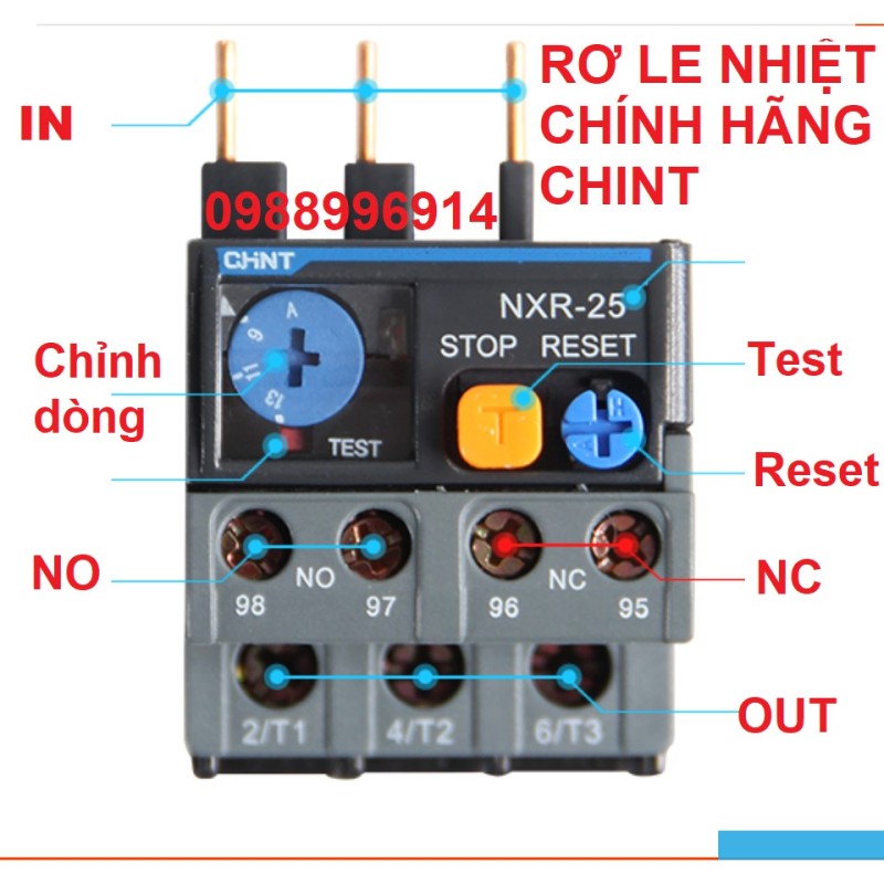 Role Nhiệt Chint