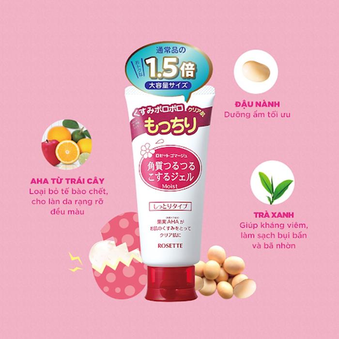 Gel tẩy tế bào chết Rosette Peeling Gel