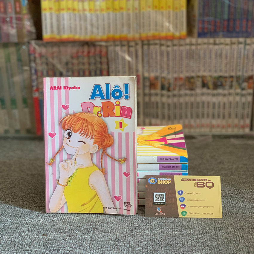 Truyện alo! dr.rin trọn bộ 8 tập - sách truyện full bộ
