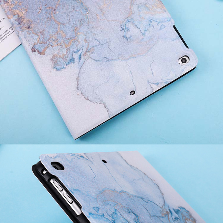 Ốp iPad, Bao Da iPad In Hình Vân Đá (P3)