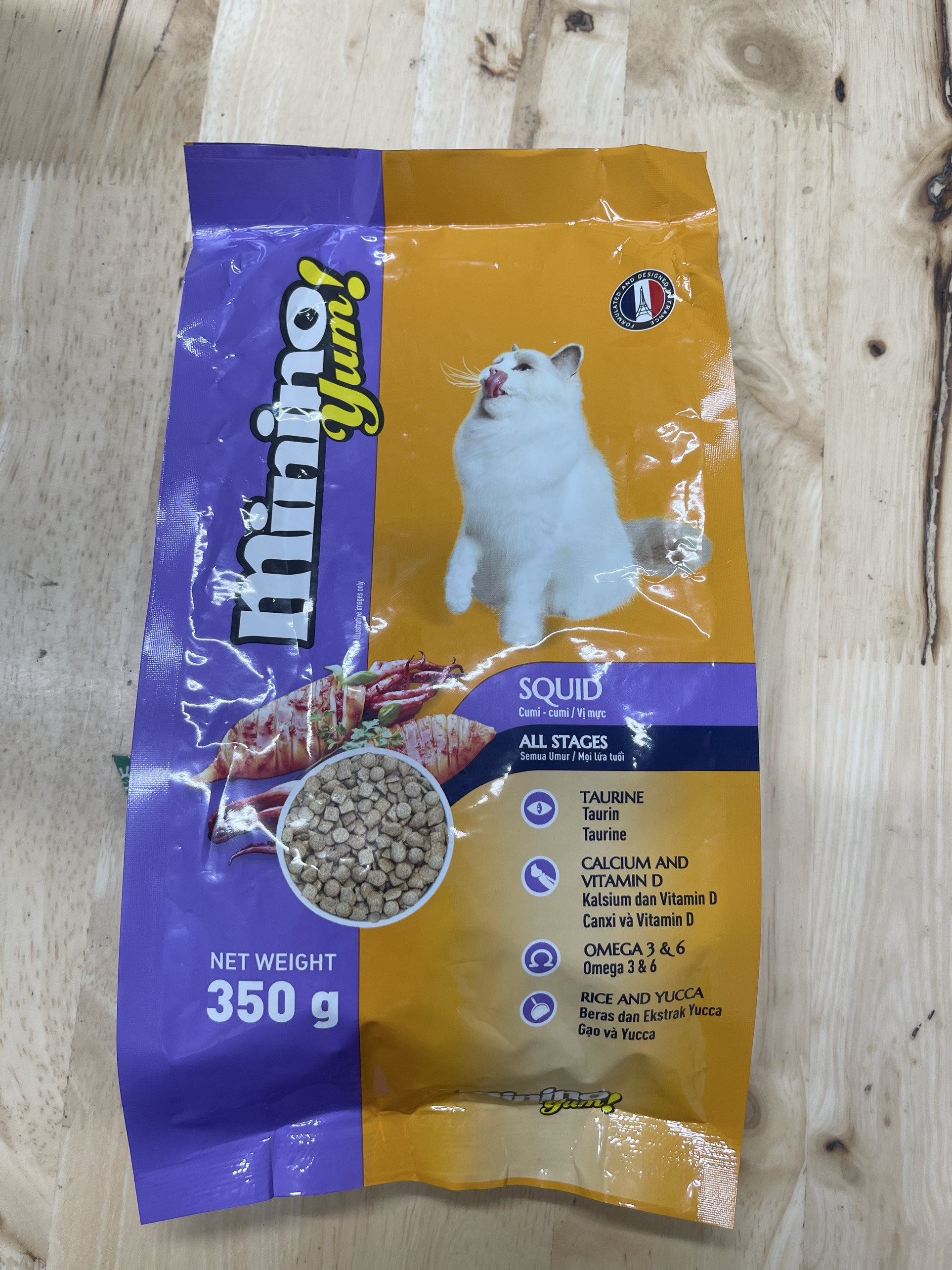 Thức Ăn Hạt Khô Cho Mèo Minino Yum 350g - iPet Shop