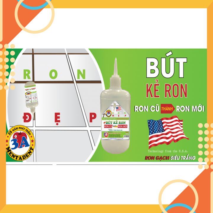 Sơn kẻ ron gạch, keo chít mạch