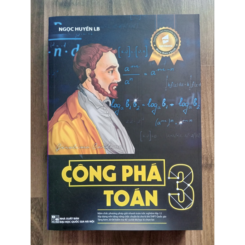 Sách - Công Phá Toán 3 (lớp 12) 688 TRANG - 2021 (Bản mới, in màu, khổ to) - ( kèm 20 buổi Livestream )