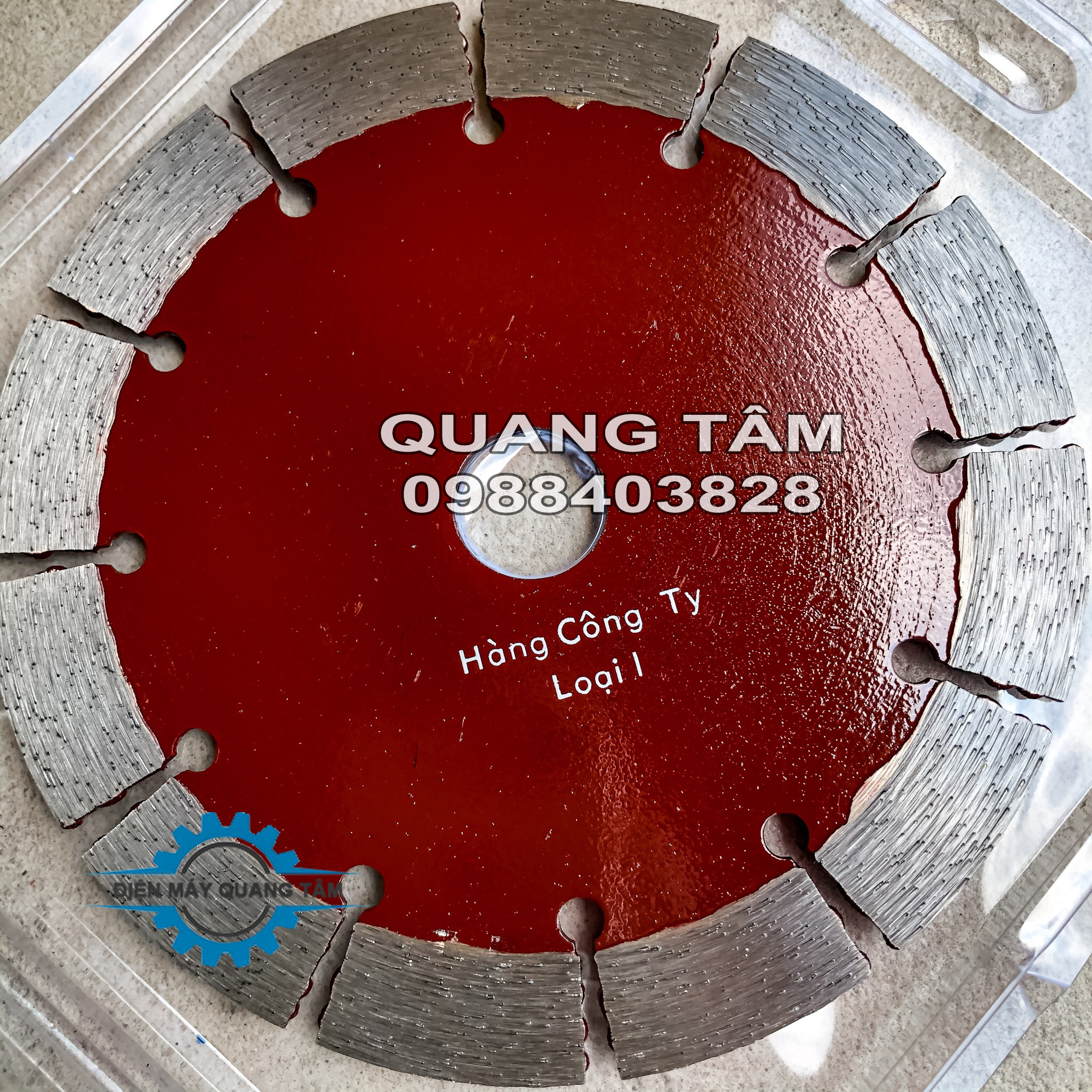 Lưỡi Cắt Bê Tông - Gạch - Đá 156mm CHAH