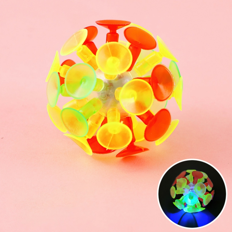Đồ chơi bóng ném dính Sticky Ball phát sáng ,cụ dạy học tiếng anh cho giáo viên (6X6 cm)-HAUSE