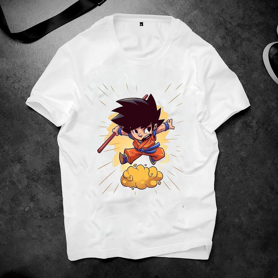 Áo thun nam unisex form rộng in hình GOKU cực chất đẹp rẻ deal19S496
