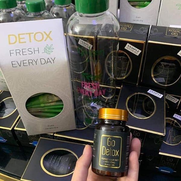 COMBO TRÀ GODETOX VÀ TRÀ HOA THẢI ĐỘC MATXI CORP
