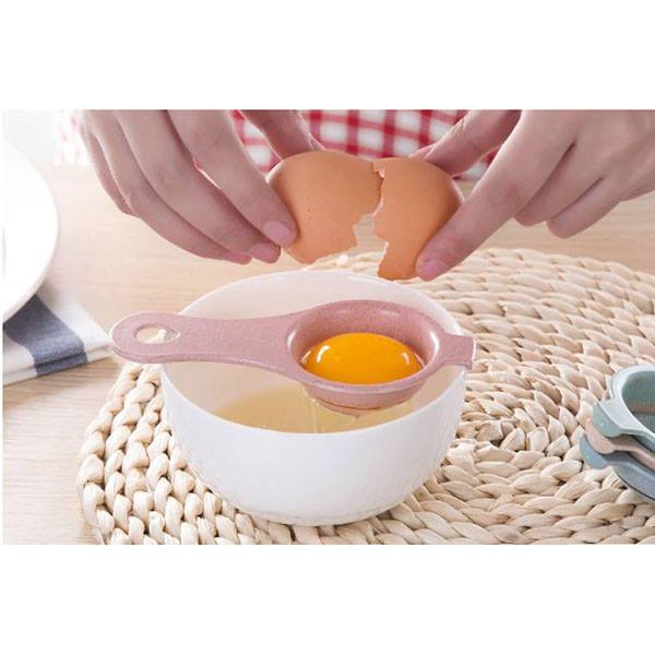 Dụng Cụ Tách lòng đỏ trứng bằng lúa mạch [Giao màu ngẫu nhiên]