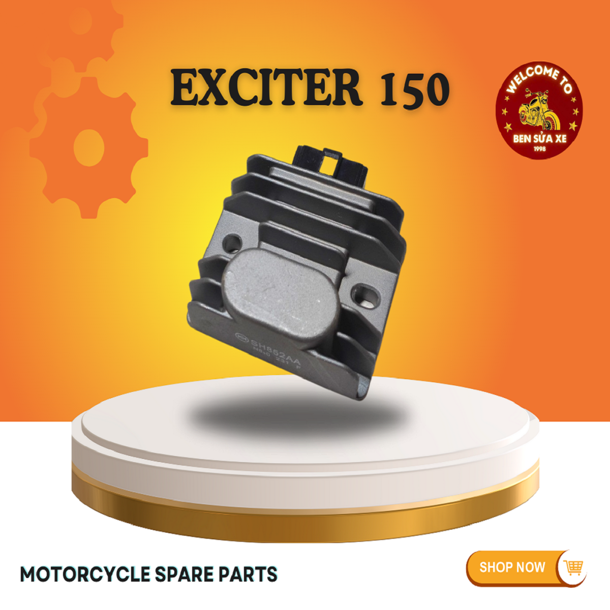 Sạc xe máy Yamaha Exciter