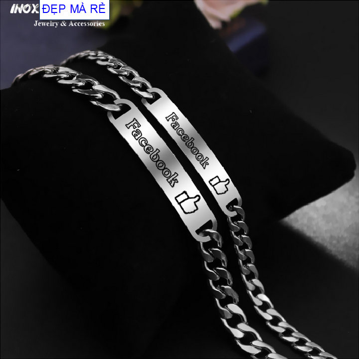 (Gift 1 ankle chains lovely) bangles couple stainless steel đẹp that cheap engraved letters such as figure-wholesale price as above is 1 pair such as figure