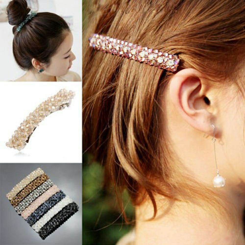 [HCM]Kẹp tóc đính pha lê