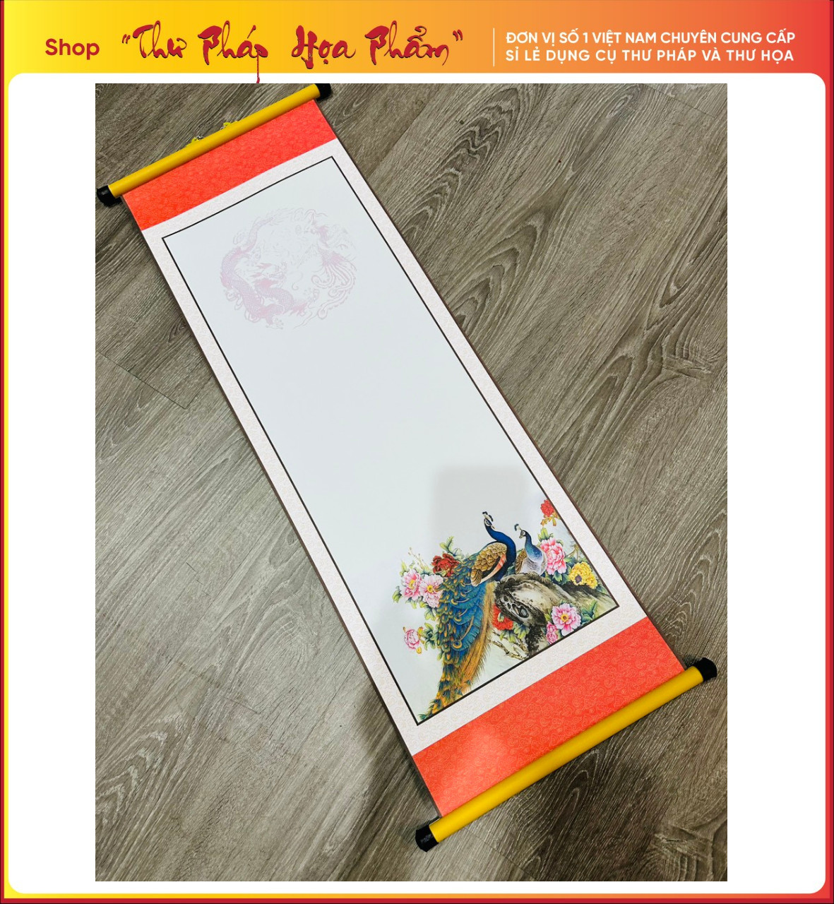Sét 10 tờ giấy viết thư pháp đủ mẫu giá rẻ
