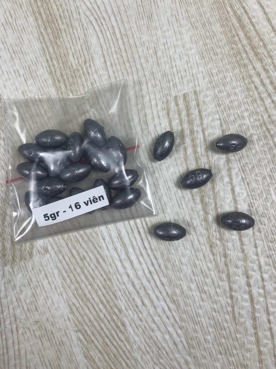 CHÌ CÂU CÁ XUYÊN TÂM ( 2gr đến 50gr )
