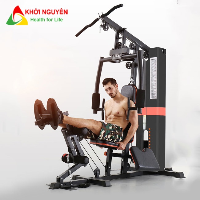 Giàn tạ đa năng hq-708a có đạp đùi