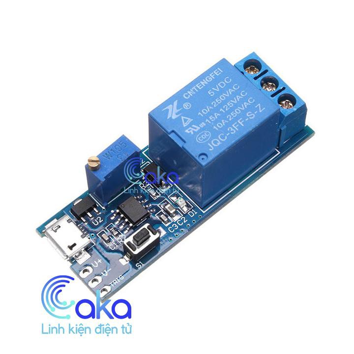 Module Relay Tạo Trễ 1 Kênh 5v - 30v (Mạch role tạo trễ)