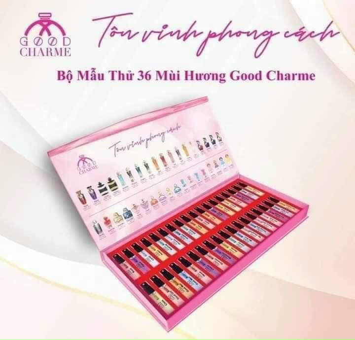 BỘ THỬ 36 MÙI DẠNG XỊT NƯỚC HOA GOOD CHARME