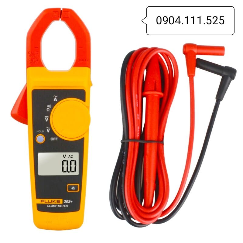 [HCM]Ampe kìm đo dòng AC FLUKE 302+ (400A)