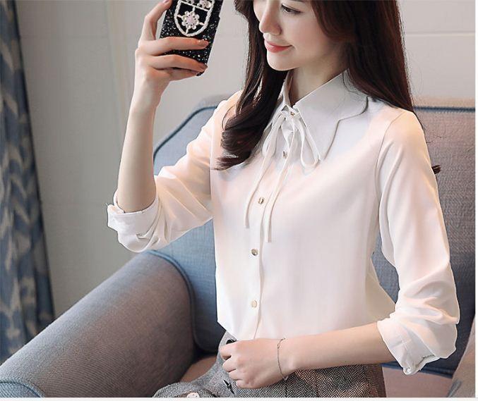 Áo kiểu cổ gợn sóng Nana