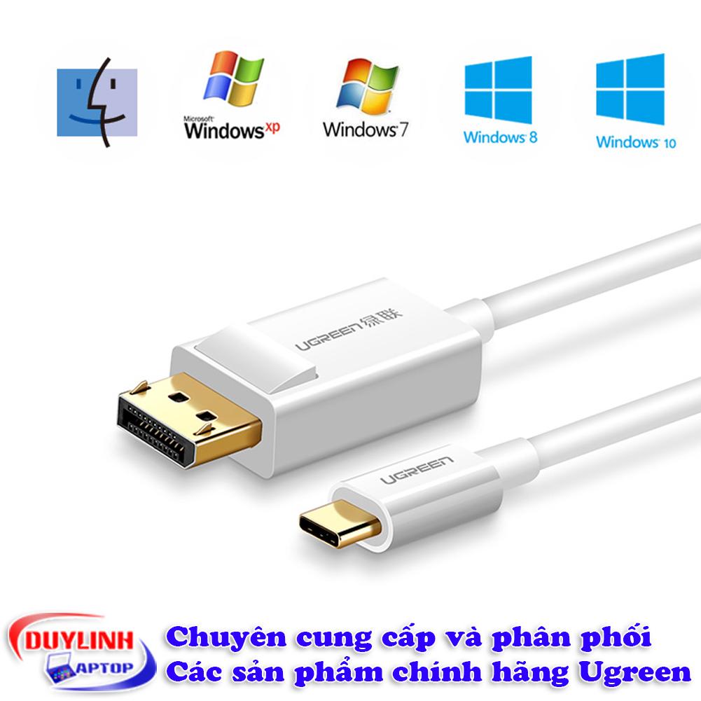 Cáp USB Type C to Displayport dài 1.5m Ugreen 40420