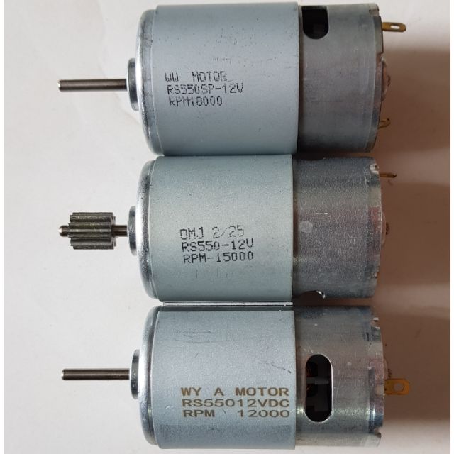 12v rs550 động cơ thay thế cho hộp số wsj - weixu