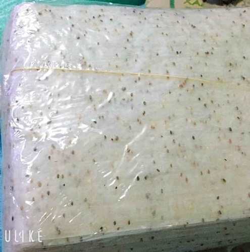 [HCM]Combo 2 xấp bánh tráng mè trắng Phan Rang (mỗi xấp 100 cái)