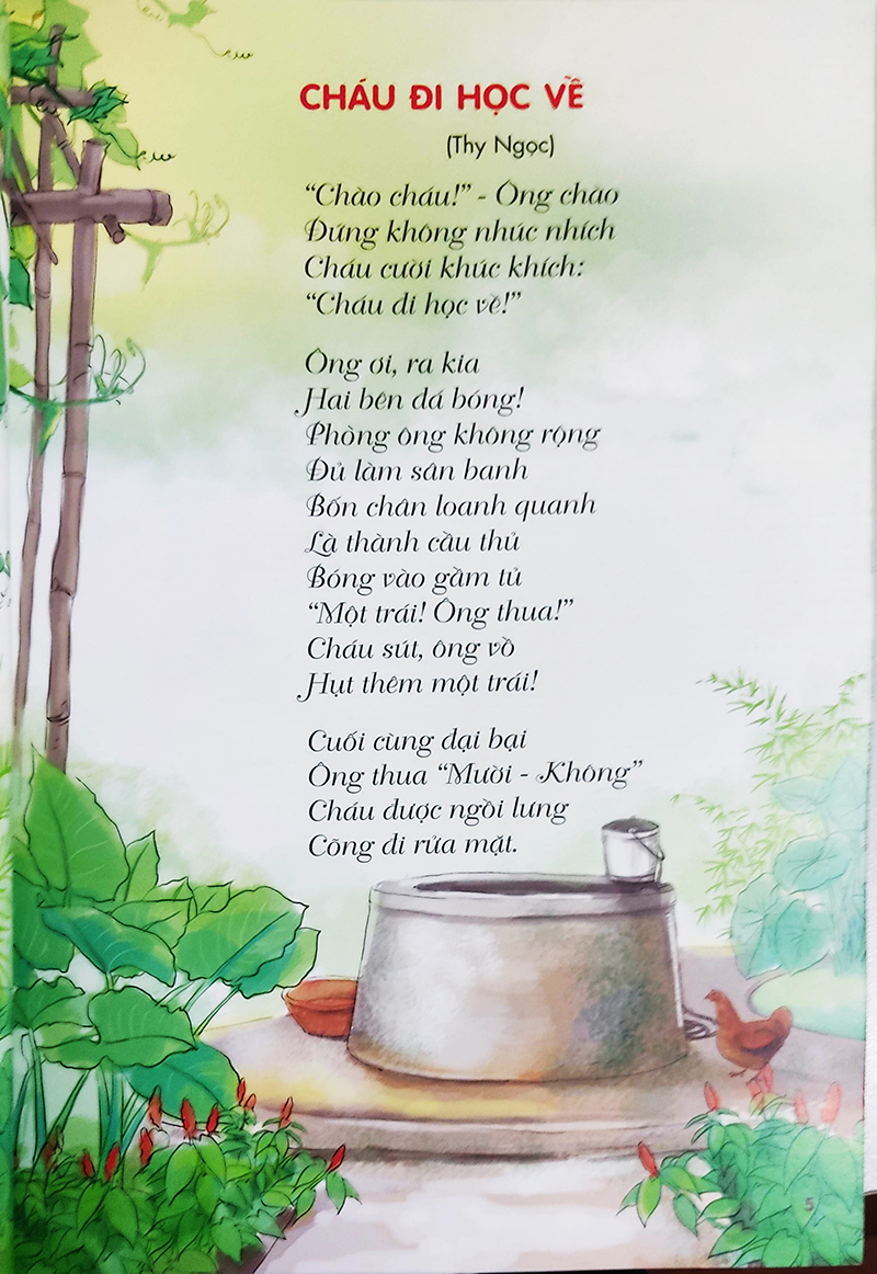 Sách cho bé - Thơ hay cho bé mầm non - Tập 1