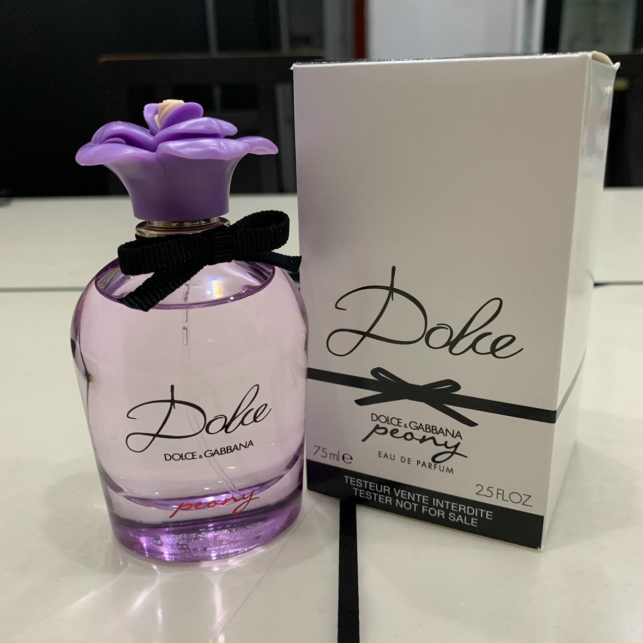 Nước hoa nữ d&g Dolce Peony EDP 75ml Tester (hộp như hình)