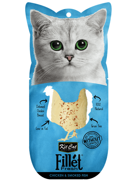 Thức ăn cho mèo - Phi lê Kitcat gói 30gr
