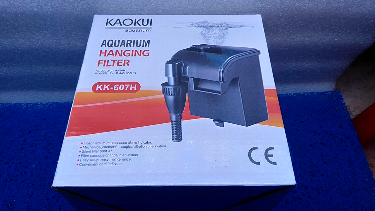 Bộ lọc nước treo vách bể cá. [Kaokui-Sobo]