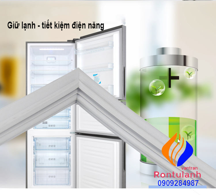 Ron tủ lạnh kiểu gài nhiều kích thước