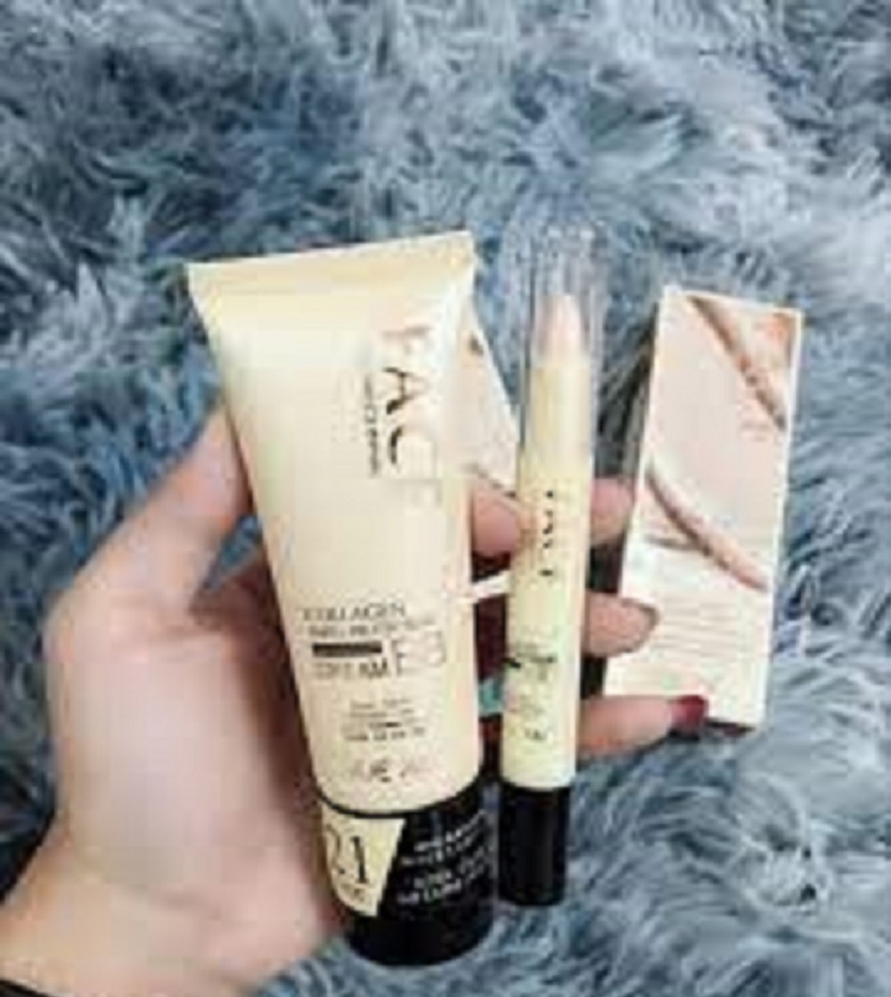 Kem Nền Che Khuyết Điểm BB Cream The Face