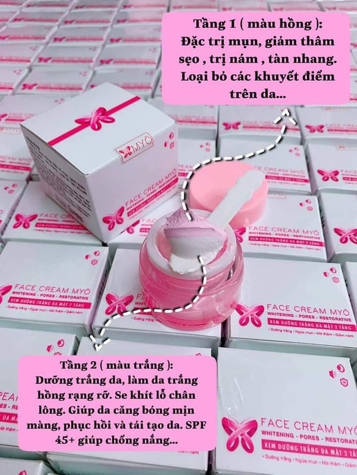Kem Face  Cream MYÔ dưỡng trắng