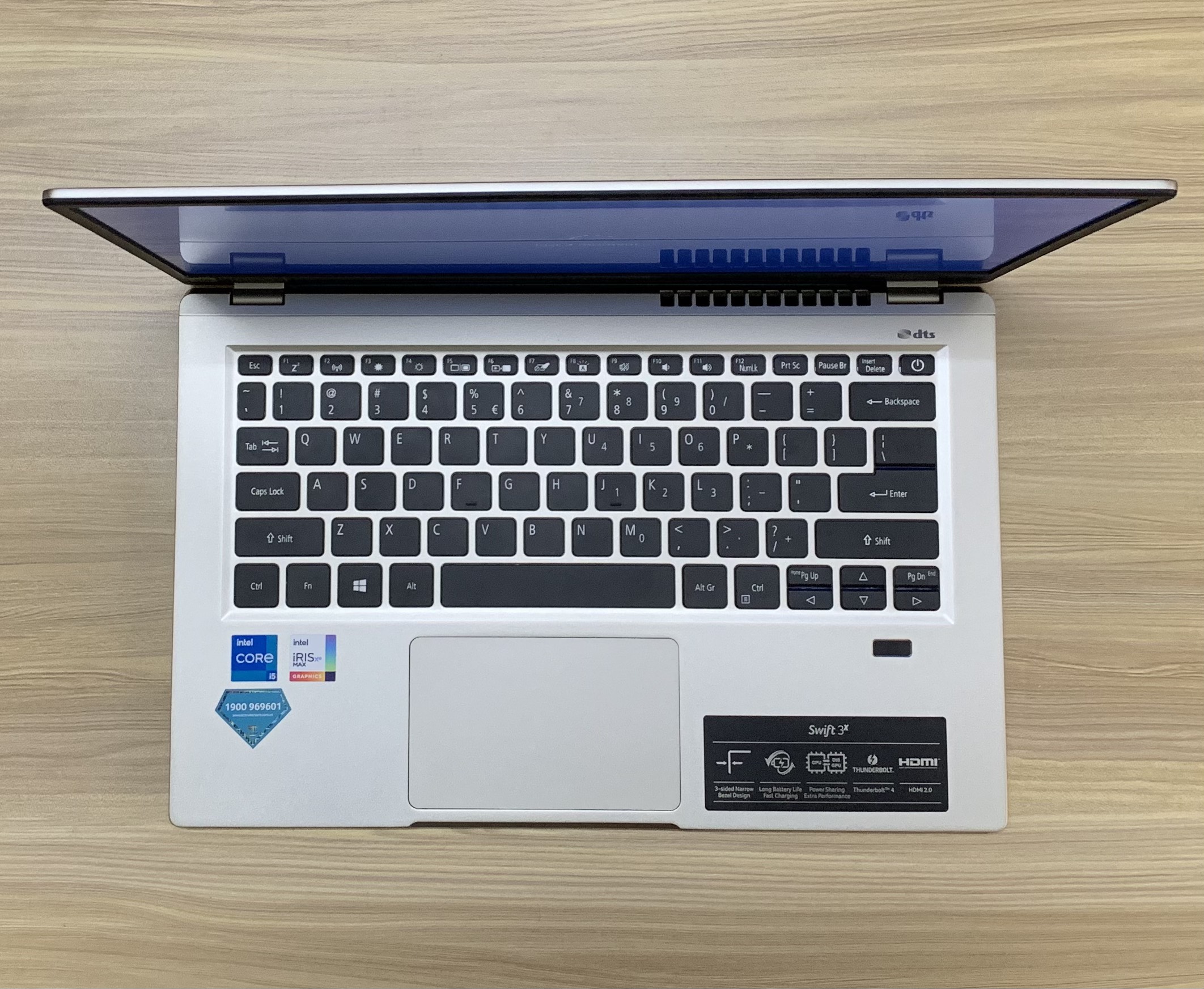Laptop Acer Swift 3x SF314 510G 57MR Chip intel core i5 1135G7/Ram 8G/Ổ Cứng 512G SSD/ VGA Intel Iris Xe Max 4GB/Win10 - HÀNG CHÍNH HÃNG